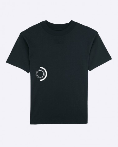 T-shirt brodé Garçon de Jour - Garçon de Nuit noir